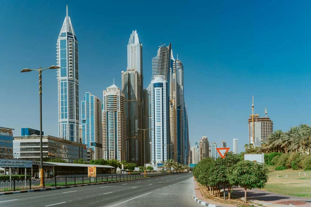 A Multi-unit residential building in dubai