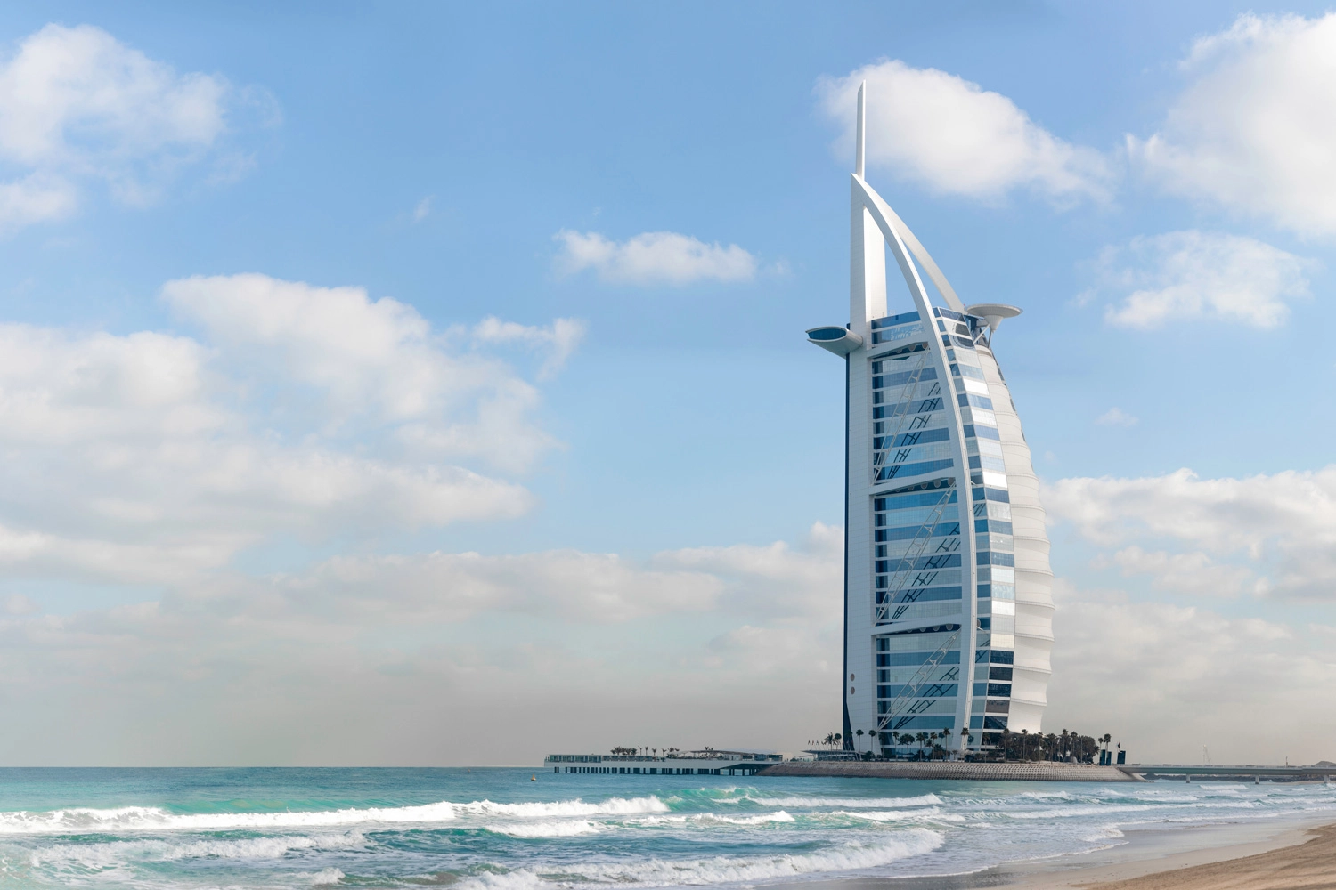 Sea view of Burj Al Arab